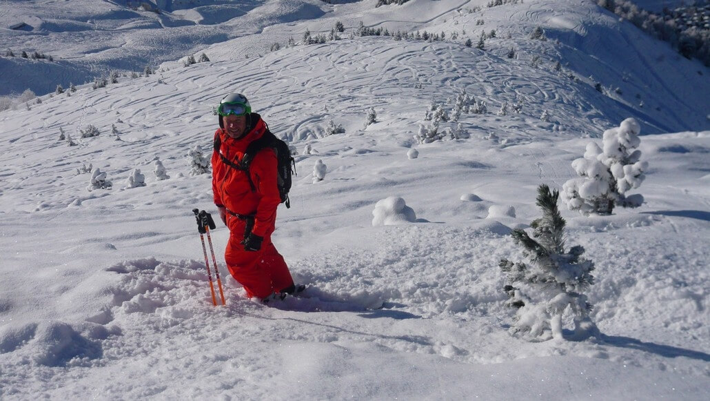 Powder in Verbier 