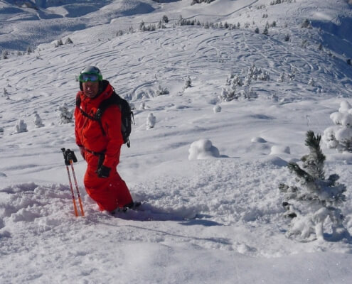 Powder in Verbier