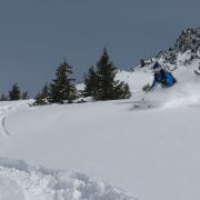 Powder tracks Savoleyres Verbier