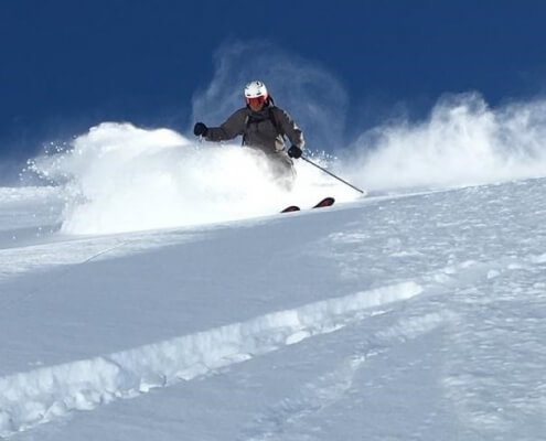Powder Skiing in Verbier