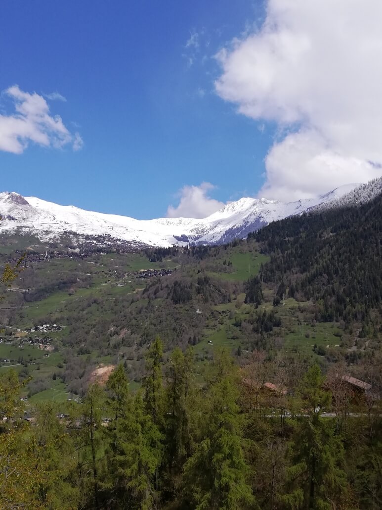 Summer skiing in Verbier