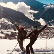 Savoleyres looking down to Verbier