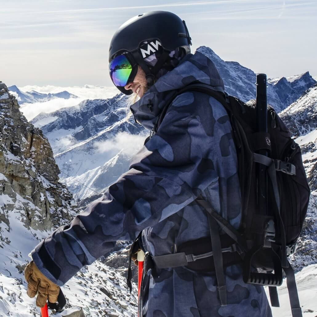Messy Weekend Ski Goggles