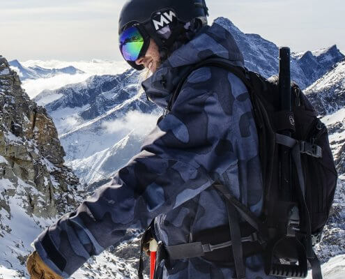 Messy Weekend Ski Goggles