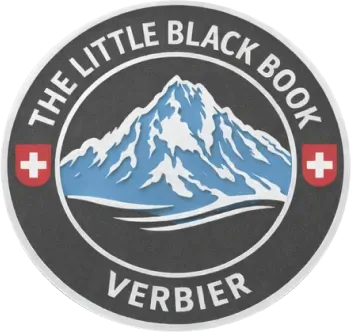 The Little Black Book Verbier logo representing a private network of elite ski instructors.