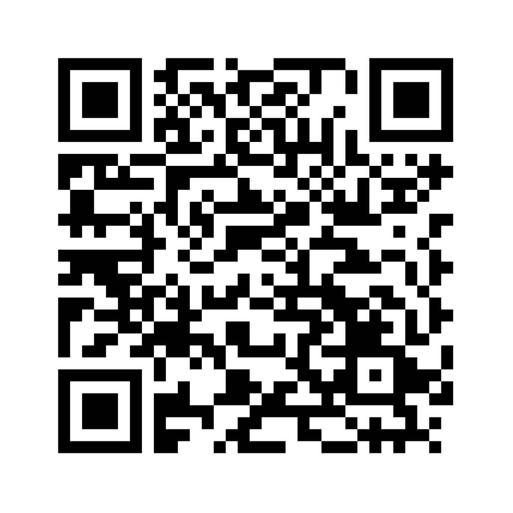 MontagnePro registration QR code for Verbier ski instructor Roddy Willis
