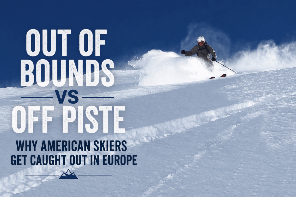 Skier skiing off piste powder near piste in Verbier Savoleyres Switzerland