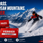 Epic Pass and Verbier 4 Vallées ski passes with powder skiing in Verbier, Switzerland